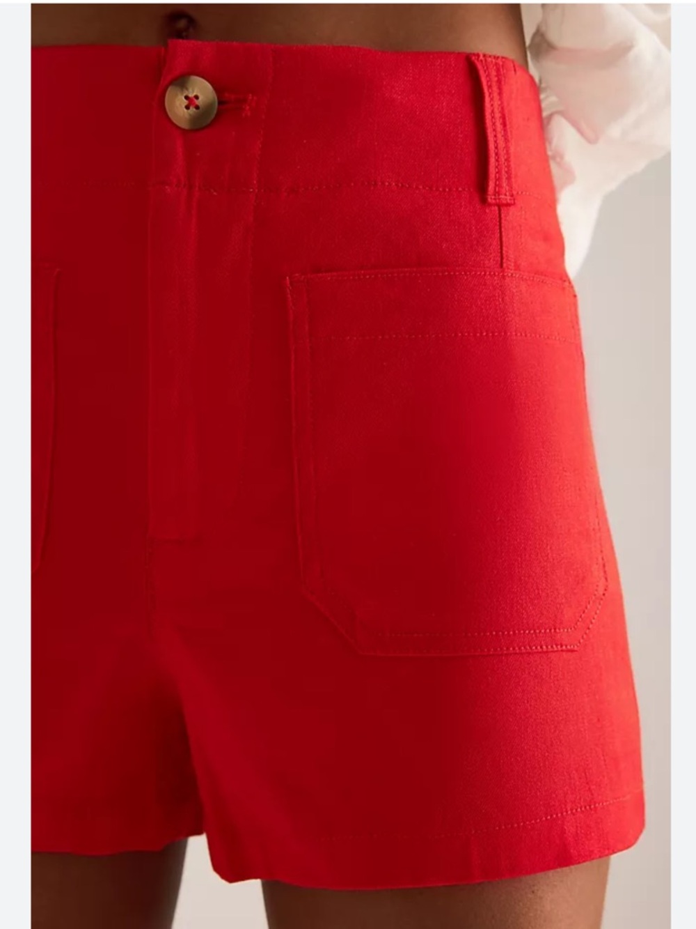 Good Condition Anthropologie Shorts in 0range, size 28